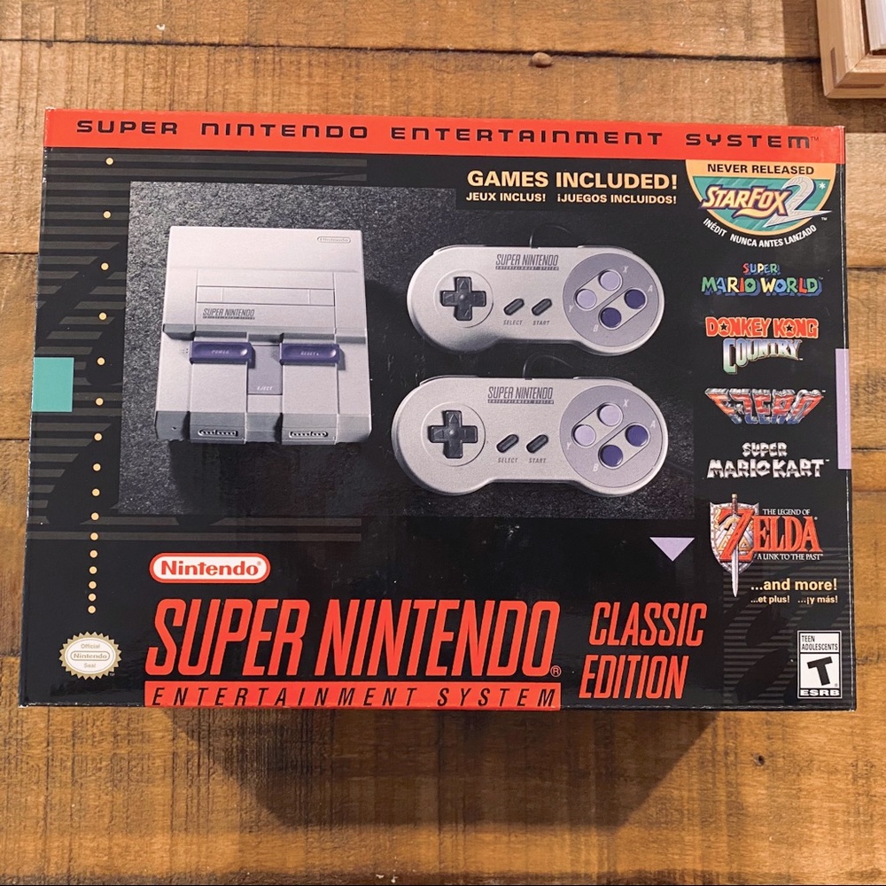 Super Nintendo Entertainment System classic ed.